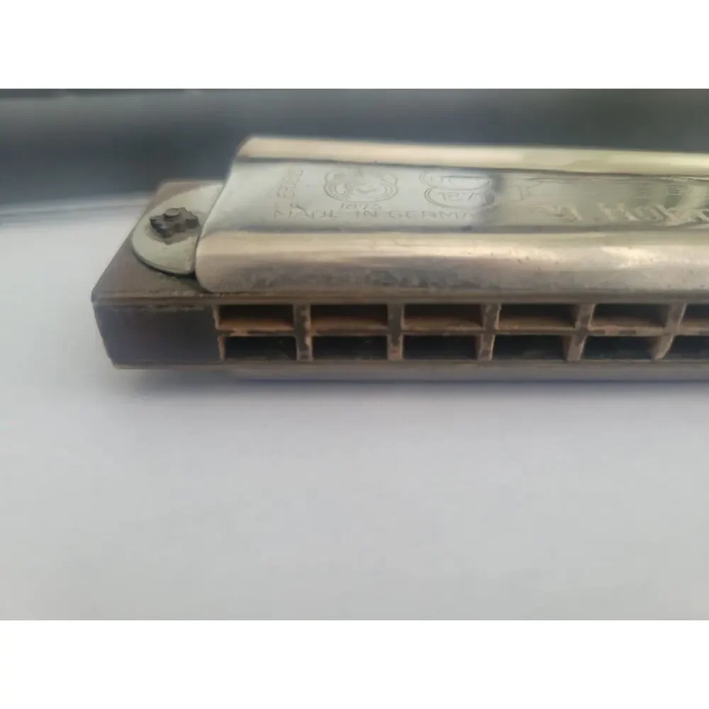 Vintage Harmonica Marine Band Made By Hohner Germany Key Of C - Picture 2 of 12